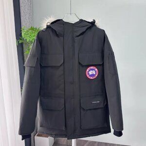 Canada Goose 08 Expedition Parka Black Down Jacket